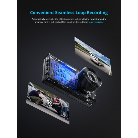 Kingslim D2 Dual Dash Cam