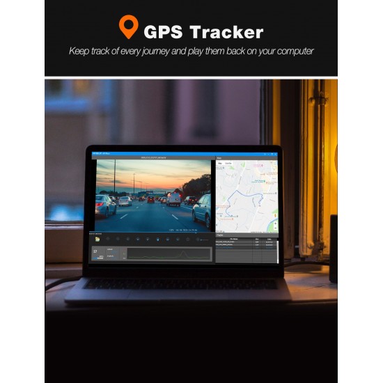 Kingslim D4 4K Dual Dash Cam