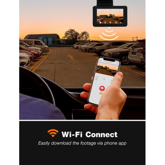 Kingslim D4 4K Dual Dash Cam